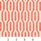Coral Geometric Woven Pattern Upholstery Fabric by The Yard - SKU: Encore Coral